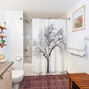 Tringle <span class=keywords><strong>de</strong></span> douche incurvée réglable <span class=keywords><strong>de</strong></span> 50 à 85 pouces, tringle <span class=keywords><strong>de</strong></span> douche incurvée résistante à la rouille pour salle <span class=keywords><strong>de</strong></span> bain, en acier inoxydable, nécessite un perçage, nickel - Product Image 6