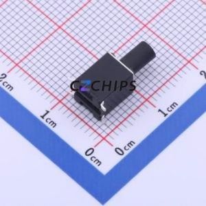 TS-1095KS-A17B3-C2D2 Tactile Switch SMD-4P,6x6mm Switch Single Pole Single Throw Round Button 2.5N Vertical Mount - Product Image 2