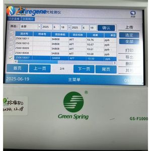 Strisce reattive per analizzatore immunologico fluorescente per il test dell'aflatoxina totale nel kit per il collaudo dei cereali - Product Image 3