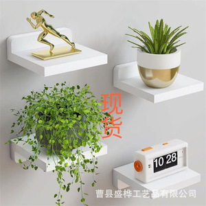 <b>Wall</b> <b>Mounted</b> Storage Rack Rectangle Shape For Figurines Plants Display <b>Shelf</b> - Product Image 1