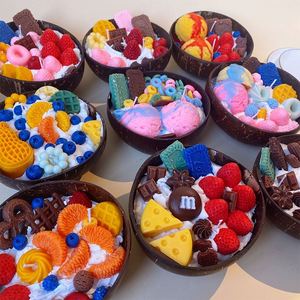 New Coconut Shell 12oz, <b>Gift</b> <b>Set</b> Fragrance Oil Scents Body Luxury Spiritual <b>Candle</b> Scented <b>Candles</b>/ - Product Image 6