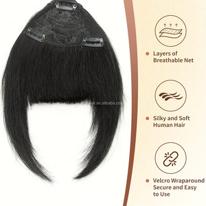 <span class=keywords><strong>Flequillo</strong></span> <span class=keywords><strong>de</strong></span> Cabello Humano con Patillas, <span class=keywords><strong>Flequillo</strong></span> 3D con Clip, <span class=keywords><strong>Flequillo</strong></span> <span class=keywords><strong>Natural</strong></span> Grande, Extensiones <span class=keywords><strong>de</strong></span> Cabello Remy <span class=keywords><strong>de</strong></span> 2.5"x4.5" - Product Image 5