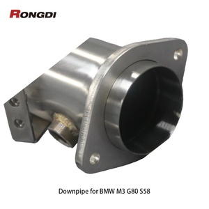 ท่อดาวน์ไปป์สแตนเลส 304 สำหรับ BMW M3 G80 M4 G82 S58 3.0T ปี 2021-2025 แบบขัดเงา พร้อมแคท 200 เซลล์ - Product Image 6