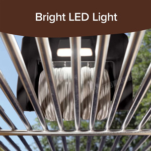 Cepillo Limpiador de Parrilla Eléctrica Recargable 2026, Cepillo Giratorio 360° con Luz LED, Limpiador de Parrilla Inalámbrico de Acero Inoxidable - Product Image 5