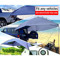 Usine directe personnalisé extérieur Portable étanche Camping SUV arrière pliant parasol abri voiture tente arrière