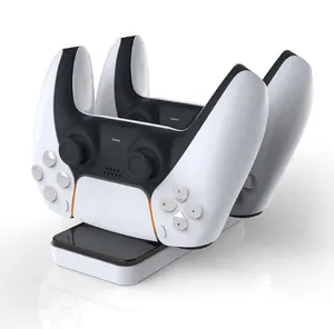 Best Seller Charging Dock Black White Color New Charging Wireless Gamepad Charger Dock For Ps5 Charging Dock