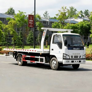 Isuzu NQR 4x2 5 Ton <b>Flatbed</b> Wrecker <b>Truck</b> with 190HP 4HK1 Engine and Underlift - Product Image 5