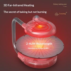 Grill électrique coréen sans fumée, plaque de cuisson antiadhésive pour usage domestique en intérieur, 1390W, commande par bouton - Product Image 2