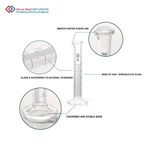 <span class=keywords><strong>Cilindro</strong></span> di vetro da laboratorio cilindri volumetrici di vetro di alta qualità per bombole di vetro - Product Image 2