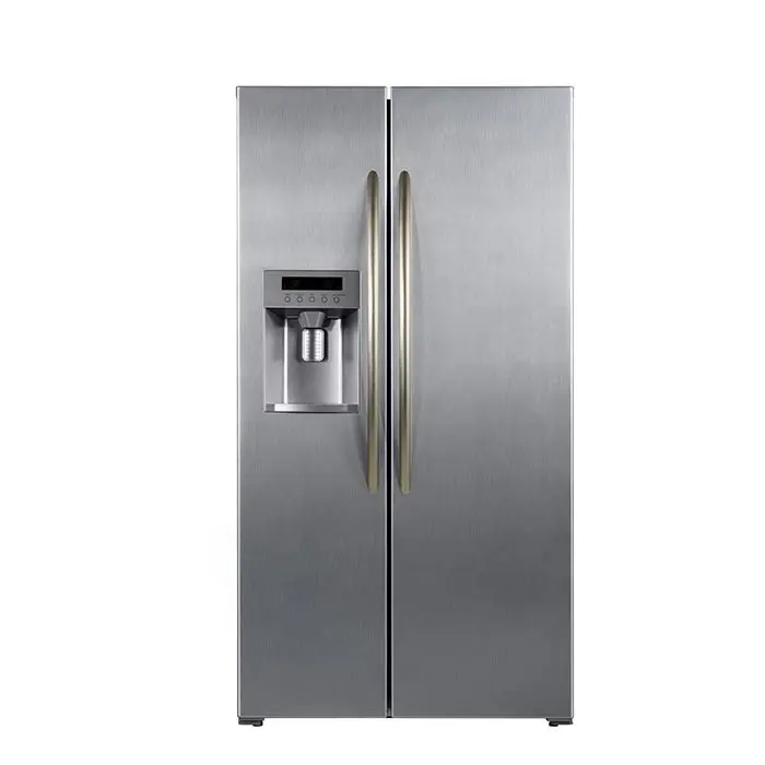 New style frost free side by side refrigerator with water dispenser