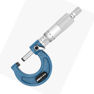 Koelu Outside Micrometer 0-25-50-75mm 0.01mm Resolution Stainless Steel Mechanical Measurement Tool - Product Image 1