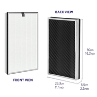Filter HEPA pp dengan Panel Filter Karbon Aktif untuk Pengganti Filter Pembersih Udara Medify Air MA-112, MA-112 PRO OEM/ODM