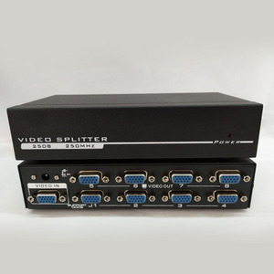 ตัวแยกสัญญาณ8พอร์ต SVGA VGA ตัวคูณ400 MHz w/ Power - Product Image 1
