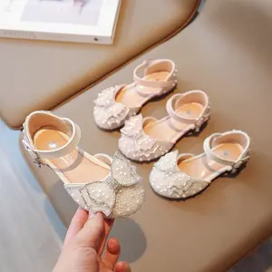 Factory Direct Children Formal Shoes for Girl Princess Shoes Baby Birthday Party Dress Dance Shoes