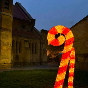Guirlandes lumineuses LED commerciales en forme de canne à sucre pour la décoration extérieure de Noël, des rues, des centres commerciaux, des places et des projets de paysagisme festif - Product Image 1
