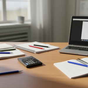 JoiNus KK-8122-12 12 Digit Dual Display Solar Calculator - Product Image 1