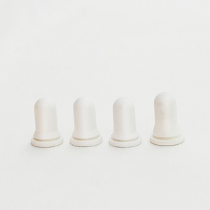 Hot selling18mm Trắng Silicone cao su teat Nitrile cao su bóng đèn cho tinh dầu ống nhỏ giọt - Product Image 1