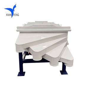 बड़े कण सीव रैखिक कंपन स्क्रीन बटन सिफ्टर कंपन छंटाई कार्बन स्टील तीन परतों को अलग करता है - Product Image 2