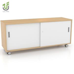 Iאולטרה תחת ארון קבצים שולחן והחזרת אחסון, מתגלגל ארון רגל עבור שולחן בצורת l, שחור - Product Image 6