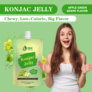 Factory Direct Konjac <b>Jelly</b> with Saturated Fat low Calorie Wholesale <b>Jelly</b> in Bulk Packaging Squeeze Enjoy Body and Skin <b>Jelly</b> - Product Image 6