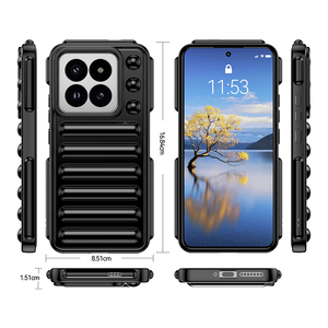 Viên nang thiết kế Điện thoại Phụ kiện cho Xiaomi 14 mới thời trang mềm TPU điện thoại trường hợp đối với Xiaomi 14 Pro - Product Image 3