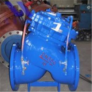 วาล์วควบคุมไดอะแฟรม YX742X-16Q DN250 16 บาร์ วาล์วควบคุมการไหลสองทาง แบบเกลียว - Product Image 2