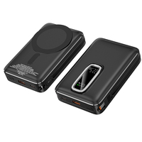 20000mAh Hochkapazitäts 2-in-1 Tragbare Powerbank Kabelloses Ladegerät PD22.5W Schnellladestation LED-Anzeige USB Outdoor