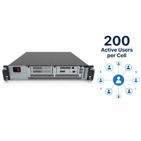 Estación Base 5G GNB BBU Privada de Modo Dual 4G+5G, Distribuida, 16 Núcleos ARM, 1.5Gbps, 230Mbps, Unidad de Banda Base para 200 Usuarios