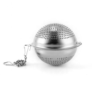 WELAND Filtro per Tè in Acciaio Inox a Rete, Infusore per Caffè a Forma Circolare, Accessorio da Cucina per Tè - Product Image 2