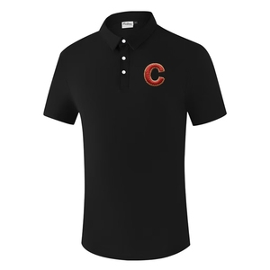 Logo de broderie personnalisé OEM d'usine Design 100% piqué de coton 200 GSM respirant doux <span class=keywords><strong>Golt</strong></span> polos à manches courtes - Product Image 1