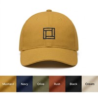 Cappellino da Baseball Giallo Ocre Resistente a 6 Pannelli, Strutturato e Pesante, Fornitura all'Ingrosso da Fornitore Globale con Garanzia Commerciale