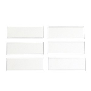 Les glissières en plastique sont sûres pour les enfants et ne risquent pas de rayer leurs mains. Ils sont hautement transparents et lisses. - Product Image 1