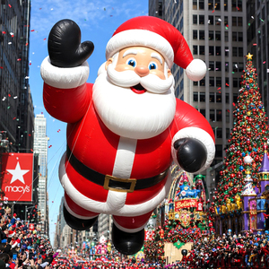 Wholesale Christmas <b>Inflatable</b> Red Santa Claus Outdoor & Indoor Home Garden Christmas Decorations - Product Image 3