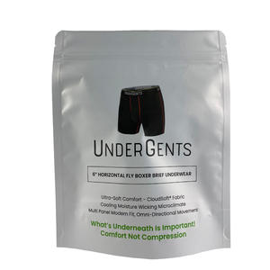 Sacs Doypack personnalisés en aluminium, noir blanc, mat, unités, sac à fermeture éclair pour aliments, pochette à fermeture éclair - Product Image 2