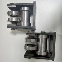Chariot à manivelle robuste à 3/4/5 roues en acier/nylon avec poulie à profil I pour levage de rails, rouleaux pour poutres H, modèle Songyin Kunshen 8 # -200 #