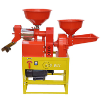 Moulin à riz et broyeur automatique Offre Spéciale Combiné Paddy Husker et broyeur avec composants de base Moteur et roulement
