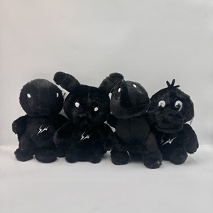 Venta al por mayor de nuevos peluches negros de Pikachu, Squirtle, Bulbasaur y Snorlax - Product Image 1