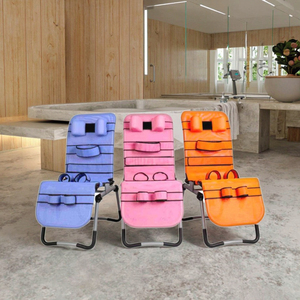 Salle de bain Équipement domestique Hauteur Paralysie cérébrale Chaise de douche inclinable réglable pour enfants handicapés CP - Product Image 2