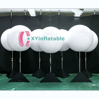 Ballon lumineux LED gonflable d'extérieur pour la décoration de scène événementielle