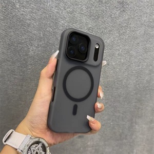 Funda Magnética para Teléfono en Color Caramelo para iPhone 17 Pro Max, Funda de Lujo Translúcida Mate para iPhone 11 - Product Image 3