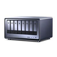 DXP4800 NAS de bureau 4 baies, processeur Intel Pentium Gold 8505 5 cœurs, stockage en réseau SSD 4K 60Hz, en stock