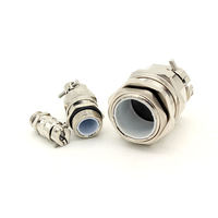 Joint NBR personnalisable M12-M64 étanche IP68 AG filetage en laiton nickelé Double serrure presse-étoupe industrielle joint métallique