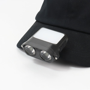 Lampe frontale intelligente à clip pour chapeau T58 rechargeable et étanche pour la pêche - Product Image 1