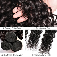 Vendor Rambut Manusia Vietnam India Mentah 100% Tanpa Proses, Grade 12A, Kutikula Tertata Rapi, Bundel Rambut Manusia Virgin untuk Ekstensi