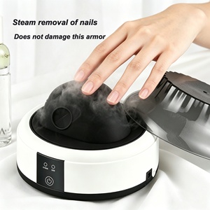 Tazón Eléctrico para Remojar Uñas con Vapor, Vaporizador Profesional para Remover Gel, Herramienta de <span class=keywords><strong>Manicura</strong></span> que Ahorra Tiempo para Salón y Hogar - Product Image 1