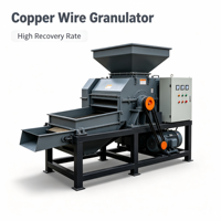 Offre Spéciale : Machine de Granulation de Fil de Cuivre Sec, Équipement de Recyclage de Câbles Usagés à Faible Investissement, Séparateur de Riz de Cuivre OEM ODM