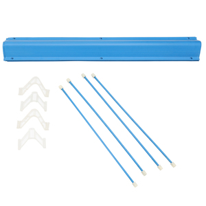 Éliminateur de dérive pour tour de refroidissement Seagull, couleur bleue, 160-45, en PVC, avec lamelles - Product Image 2