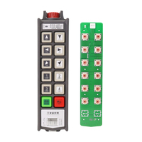 Control Remoto Inalámbrico IP66, Transmisor y Receptor, 10 Botones, Una Velocidad, Control Remoto Inalámbrico para Grúa