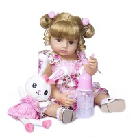 Poupées Reborn à prix abordable, 55 cm, adorables poupées Reborn bébé, corps entier en silicone, simulation réaliste, jouets poupées Reborn fille