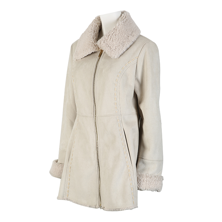 Luxury Women Winter Chinchilla Fur Coat